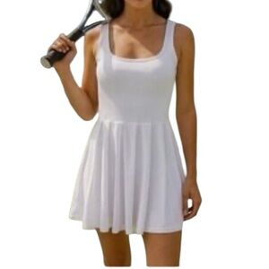 SAGE COLLECTIVE PRO SHOP New Victory Pleated Tennis Dress Shorts Bra Medium